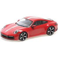 MINICHAMPS 155067326 1:18 PORSCHE 911 CARRERA 4S - 2019 - RED von MINICHAMPS