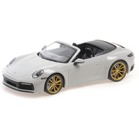 MINICHAMPS 155067335 1:18 PORSCHE 911 CARRERA 4S CABRIOLET - 2019 - GREY von MINICHAMPS