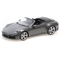 MINICHAMPS 155067336 1:18 PORSCHE 911 CARRERA 4S CABRIOLET - 2019 - GREY METALLIC von MINICHAMPS