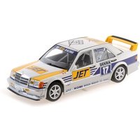 MINICHAMPS 155903617 1:18 MERCEDES-BENZ 190E 2.5-16 EVO 1 - TEAM MS-JET-RACING - JOERG VAN OMMEN - DTM 1990 von MINICHAMPS