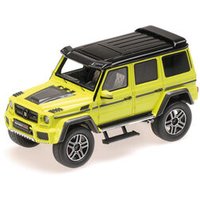 MINICHAMPS 437032464 BRABUS 4x4² AUF BASIS MERCEDES-BENZ G 500 4x4² - 2016 - YELLOW von MINICHAMPS