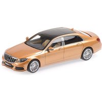 MINICHAMPS 437035422 1:43 MAYBACH BRABUS 900 AUF BASIS MERCEDES-BENZ - MAYBACH S 600 - 2016 - GOLD METALLIC von MINICHAMPS