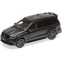 MINICHAMPS 437037360 1:43 BRABUS 850 WIDESTAR XL BASED ON MERCEDES-AMG GLS 63 - 2017 - BLACK METALLIC von MINICHAMPS