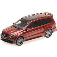 MINICHAMPS 437037362 1:43 BRABUS 850 WIDESTAR XL BASED ON MERCEDES-AMG GLS 63 - 2017 - RED METALLIC von MINICHAMPS