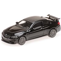 MINICHAMPS 870027106 BMW M4 GTS - 2016 - BLACK METALLIC W/ GREY WHEELS von MINICHAMPS