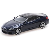 MINICHAMPS 870027302 1:87 BMW M6 COUPÉ - 2015 - BLUE METALLIC von MINICHAMPS