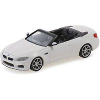 MINICHAMPS 870027332 1:87 BMW M6 CABRIO - 2015 - WHITE von MINICHAMPS