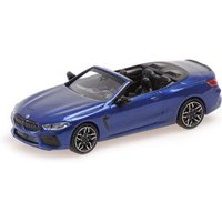 MINICHAMPS 870029030 1:87 BMW 8-SERIES CABRIOLET - 2019 - BLUE METALLIC von MINICHAMPS