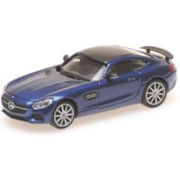 MINICHAMPS 870037124 MERCEDES-AMG GTS - 2015 - BLUE METALLIC von MINICHAMPS