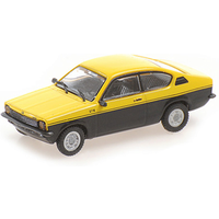 MINICHAMPS 870040121 1:87 OPEL KADETT COUPE - 1973 - YELLOW/BLACK von MINICHAMPS