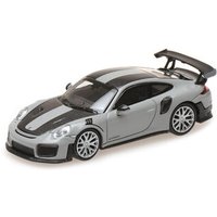 MINICHAMPS 870068122 1:87 PORSCHE 911 GT2 RS - 2018 - GREY W/ CARBON STRIPES von MINICHAMPS