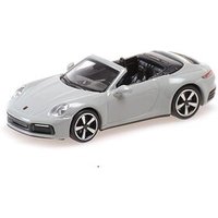 MINICHAMPS 870068330 1:87 PORSCHE 911 (992) CARRERA 4S CABRIOLET - 2019 - GREY von MINICHAMPS