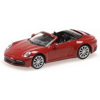 MINICHAMPS 870068332 1:87 PORSCHE 911 (992) CARRERA 4S CABRIOLET - 2019 - RED von MINICHAMPS