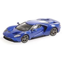 MINICHAMPS 870088024 1:87 FORD GT - 2018 - BLUE METALLIC von MINICHAMPS