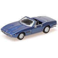 MINICHAMPS 870123032 1:87 MASERATI GHIBLI SPYDER - 1969 - BLUE METALLIC von MINICHAMPS