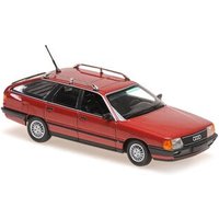 MINICHAMPS 940015211 1:43 AUDI 100 (C3) AVANT -1990 - RED von MINICHAMPS