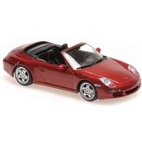 MINICHAMPS 940063031 1:43 PORSCHE 911 CARRERA S CABRIOLET - 2005 - RED METALLIC von MINICHAMPS