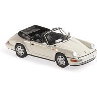 MINICHAMPS 940067330 1:43 PORSCHE 911 CARRERA 2 CABRIOLET - 1990 - WHITE von MINICHAMPS