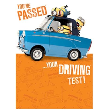 Glückwunschkarte "Passed Your Driving Test", Minions von MINIONS