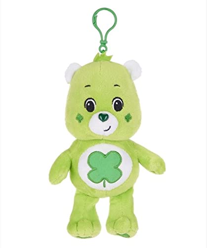 Whitehouse Glücksbärchis Care Bears Bagclip Plüsch Schlüssel-Anhänger 6 versch. Figuren, 14 cm ORIGINAL Kuscheltier - Unlock The Magic super weicher Teddybär für Ranzen Rucksack Tasche (Glücksbärchi) von MINIONS