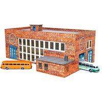 LEMKE Collection LC5027 N 1:160 Busdepot mit 2 x MINIS MB O6600 von MINIS 1:160