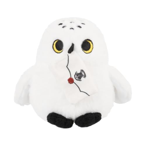 MINISO Harry Potter Kuscheltier, Eulen-Plüschfigur Hedwig, Süßes Magisches Stofftier mit Detailreichen Federn für Kinder, Weiches Spielzeug zum Kuscheln und Dekorieren von MINISO