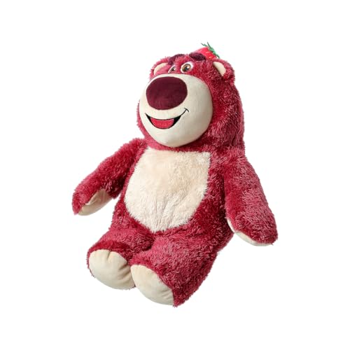 MINISO Lotso Kuscheltier, Toy Story Lotso Plüschtier 25 * 16 cm, Süße Lotso Plüschfigur mit Erdbeeren, Leicht & Weich Plüsch Toys zum Kuscheln und Spielen von MINISO