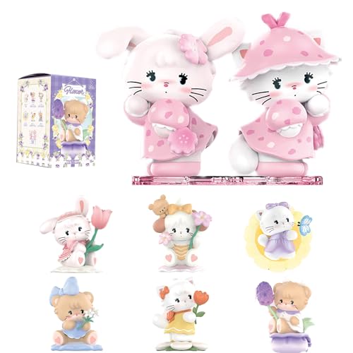 MINISO Mikko Blume Serie Spielzeugfiguren 1PCS, Actionfiguren zum Sammeln, Sammelfiguren Zufällige, Spielzeug Figuren Geeignet für Kinder von MINISO