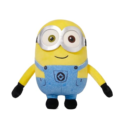 MINISO Minions Kuscheltier, 8 inch Minions Figuren Bob, Niedliches Minio Bob Kuscheltier zum Kuscheln und Spielen, Klein Weiche Plüschtier Bob, Pudgy Minion Plush für Geburtstag Geschenk von MINISO