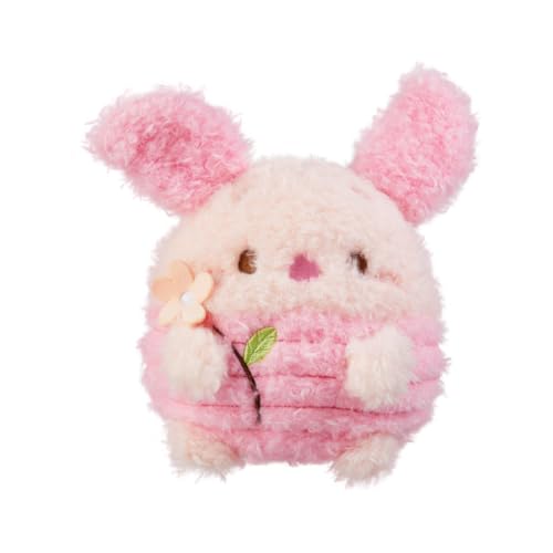 MINISO Piglet Stofftier, Plüsch-Kuschelbär, Piglet mit Blume von MINISO