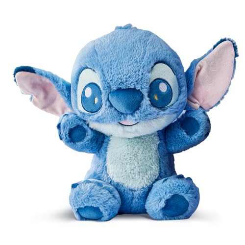 MINISO Stitch Kuscheltier Baby, 30cm Plüschtier Kuscheltie für Kinder, Lilo und Stitch Stofftier Groß mit Stickereien, Weiche Pudgy Stitch Plush Spielzeug für Mädchen, Geburtstag Geschenk Weihnachts von MINISO