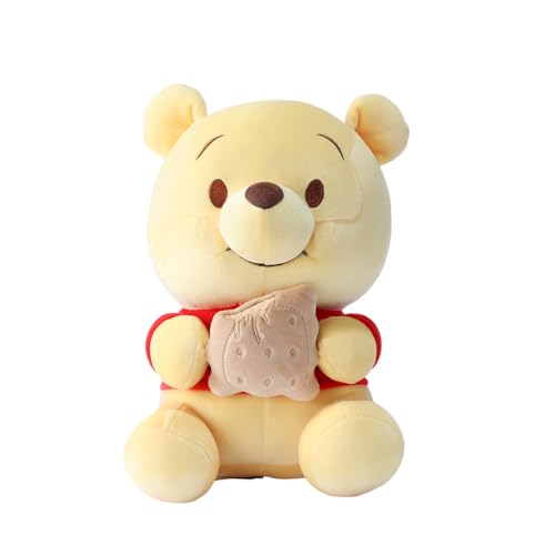 MINISO Winnie Pooh Kuscheltier, Winnie The Pooh Plüschtier 28x17 cm/11x7 inch Disney Winnie Bär Spielzeug, Winnie The Pooh Stofftier Schmusetier Geschenk für Jungen Mädchen von MINISO