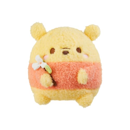 MINISO Winnie Pooh Kuscheltier 25cm, Winnie The Pooh Plüsch Spielzeug, Groß Disney Plüschtier für Kinder, Winnie Bär Kinderpuppe für Kindergeburtstag von MINISO