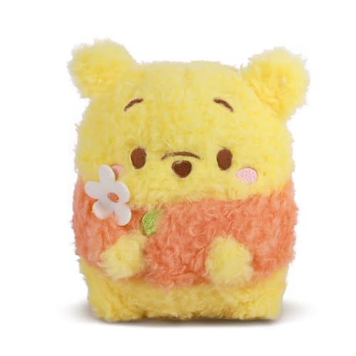 MINISO Winnie Pooh Kuscheltier 17cm, Winnie The Pooh Plüsch Spielzeug, Klein Disney Plüschtier für Kinder, Winnie Bär Plüschkissen Kinderpuppe für Kindergeburtstag von MINISO