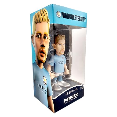 MINIX COLLECTIBLE FIGURINES, Minix Figur: Manchester City – De Bruyne, 12 cm Sammelfigur, Ab 17+ Jahren, Deutsch von MINIX