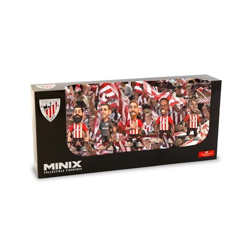 MINIX - Athletic Club Bilbao – 5 Stück – Figuren PVC 7 cm – A (Unai Simon/Villalibre/Williams/Muniain/Williams jr) von MINIX