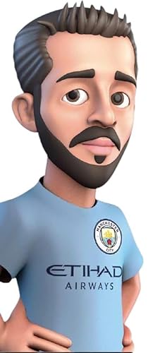 MINIX Bernardo Silva Man City 12 cm Figur – Silva Sammelfigur Sport Fußball Icon Serie für Fans von MINIX