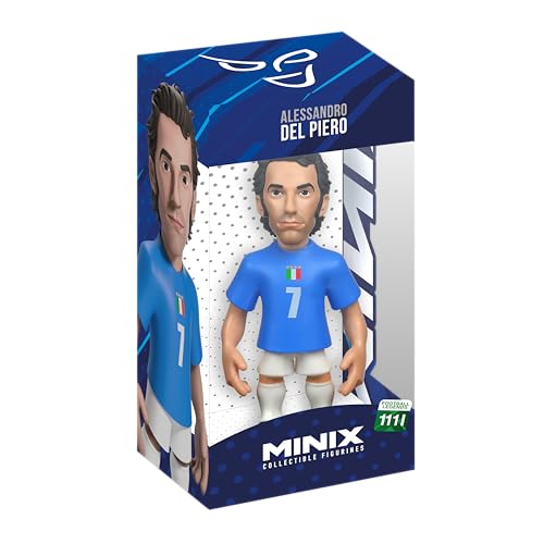 MINIX COLLECTIBLE FIGURINES Alessandro Del Piero Italien Nationalmannschaft Offiziell lizenziertes 12 cm Fußballstars-Modell – Detaillierte Azzurri-Spielerfigur – Fußballgeschenk für Fans & Sammler MINIX COLLECTIBLE FIGURINES Alessandro Del Piero Italien Nationalmannschaft Offiziell lizenziertes 12 cm Fußballstars-Modell – Detaillierte Azzurri-Spielerfigur – Fußballgeschenk für Fans & Sammler von MINIX