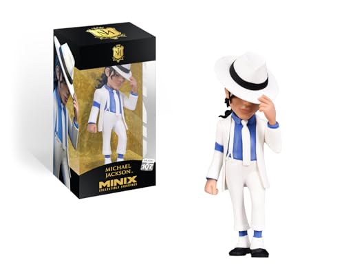 MINIX Collectible Bandai - Michael Jackson Sammlerfigur, 12 cm, Sammlerstücke für Ausstellung, Geschenkidee, Spielzeug für Kinder und Erwachsene, Musikfans (MN16228) von MINIX