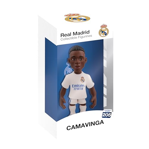 MINIX Collectible Figurines MN18390 Camavinga-Figur, Real Madrid, Sammlerstück, 12 cm, Geschenkidee für Kinder und Erwachsene, Fußballfans von MINIX