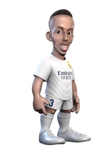 MINIX Collectible Figurines MN18444 Militao-Figur, Real Madrid, Sammlerstücke 12 cm, Geschenkidee für Kinder und Erwachsene, Fußballfans von MINIX