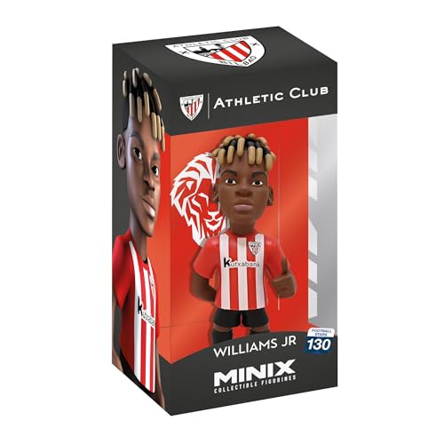 MINIX - Football Stars #130 – Athletic Bilbao- Nico Williams Junior 11 – Sammelfigur, 12 cm von MINIX