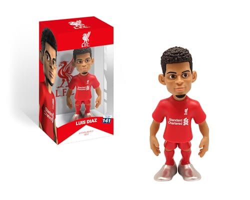 MINIX - Football Stars #141 – Liverpool – Luis Díaz 23 – Sammelfigur 12 cm von MINIX