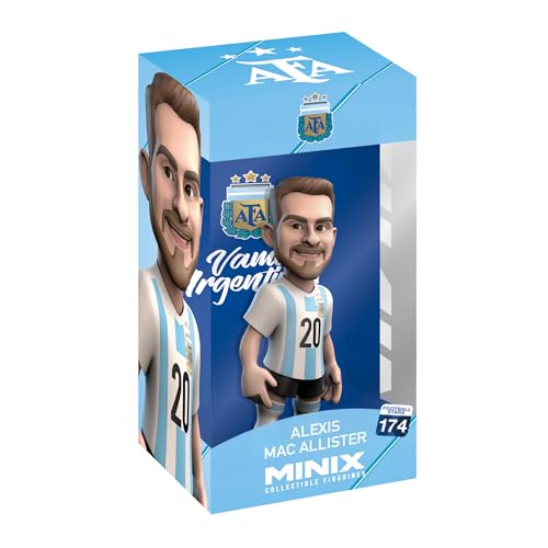 MINIX - Football Stars #174 – AFA Argentinien – Alexis Mac Allister 20 – Sammelfigur 12 cm von MINIX