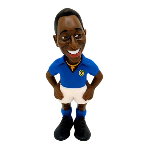 MINIX - Fußball Stars #110C – Brasilien Set 2 – Fußball Legend Pele – Sammelfigur, 12 cm von MINIX