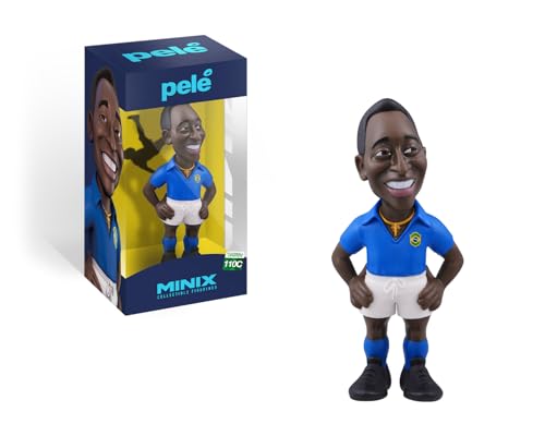 MINIX - Fußball Stars #110C – Brasilien Set 2 – Fußball Legend Pele – Sammelfigur, 12 cm MINIX - Fußball Stars #110C – Brasilien Set 2 – Fußball Legend Pele – Sammelfigur, 12 cm von MINIX
