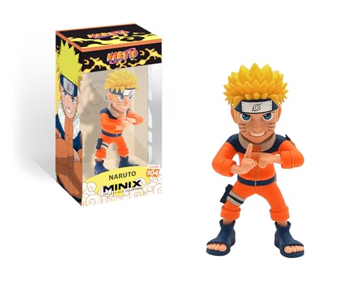 MINIX - Naruto Iconic Pose - Naruto - Sammelfigur 12 cm für Ausstellung, Geschenkidee für Kinder und Erwachsene, Anime-Fans - MN13418 von MINIX