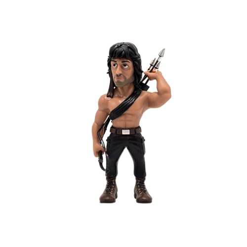 MINIX Rambo Figur mit Bogen - Rambo - Sammlerstücke 12 cm für Ausstellung, Geschenkidee für Kinder und Erwachsene, Fans von TV & Kino - MN15344 MINIX Rambo Figur mit Bogen - Rambo - Sammlerstücke 12 cm für Ausstellung, Geschenkidee für Kinder und Erwachsene, Fans von TV & Kino - MN15344 von MINIX