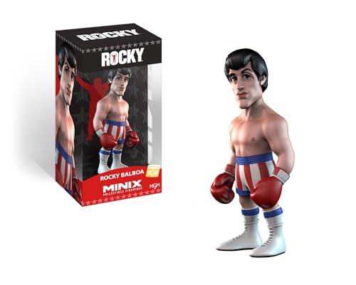 MINIX Rocky IV Figur - Rocky - Sammlerstück 12 cm für Ausstellung, Geschenkidee für Kinder und Erwachsene, Sammler, Fans von TV & Kino - MN11698 MINIX Rocky IV Figur - Rocky - Sammlerstück 12 cm für Ausstellung, Geschenkidee für Kinder und Erwachsene, Sammler, Fans von TV & Kino - MN11698 von MINIX