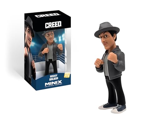 MINIX Rocky Lederfigur - Creed - Sammlerstücke 12 cm für Ausstellung, Geschenkidee für Kinder und Erwachsene, Sammler, Fans von TV & Kino - MN14569 von MINIX